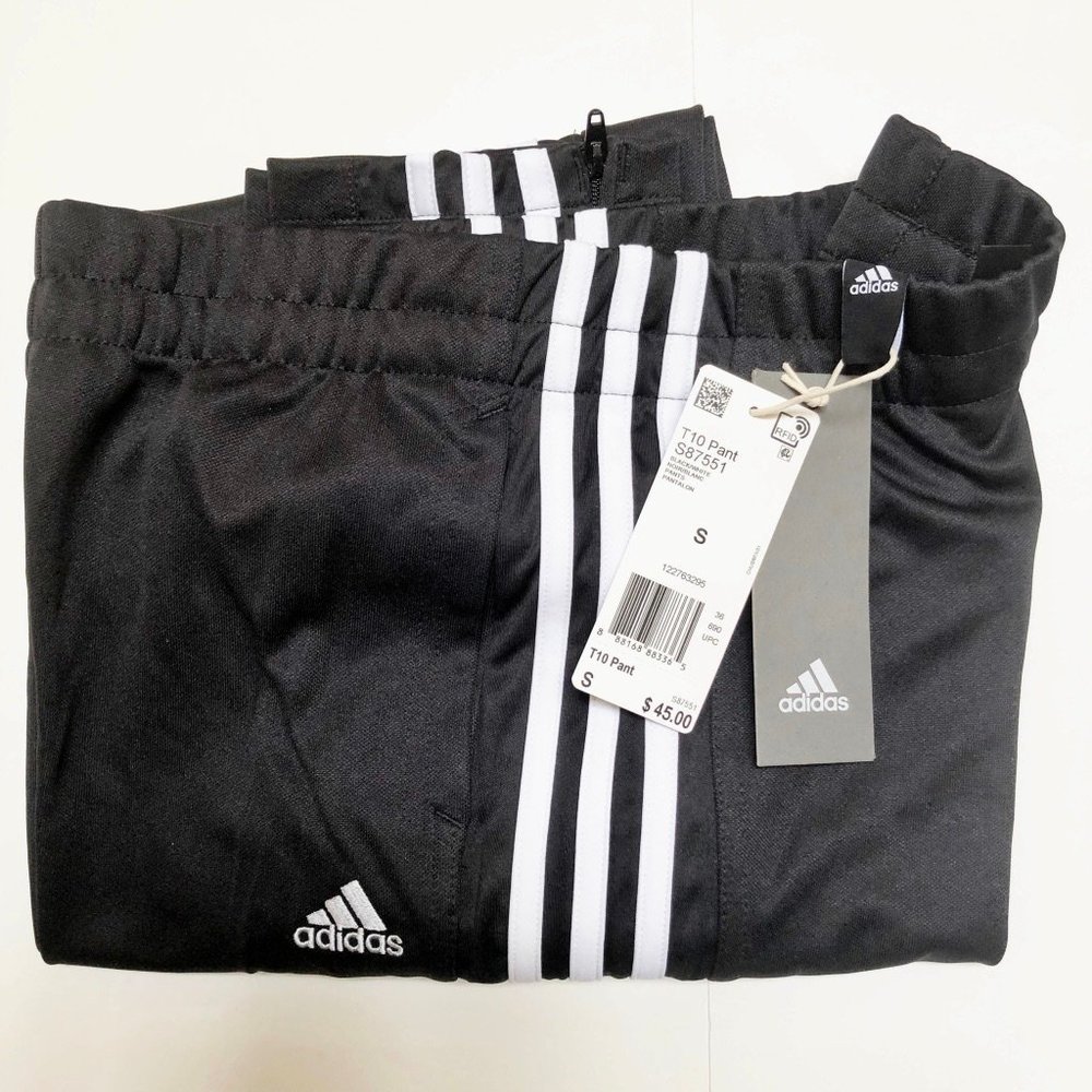 ADIDAS Performance Track Pants Leggings Black S - Picture 3 of 4